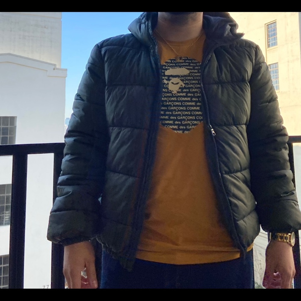 Bape T-shirt collab with comme des garcons